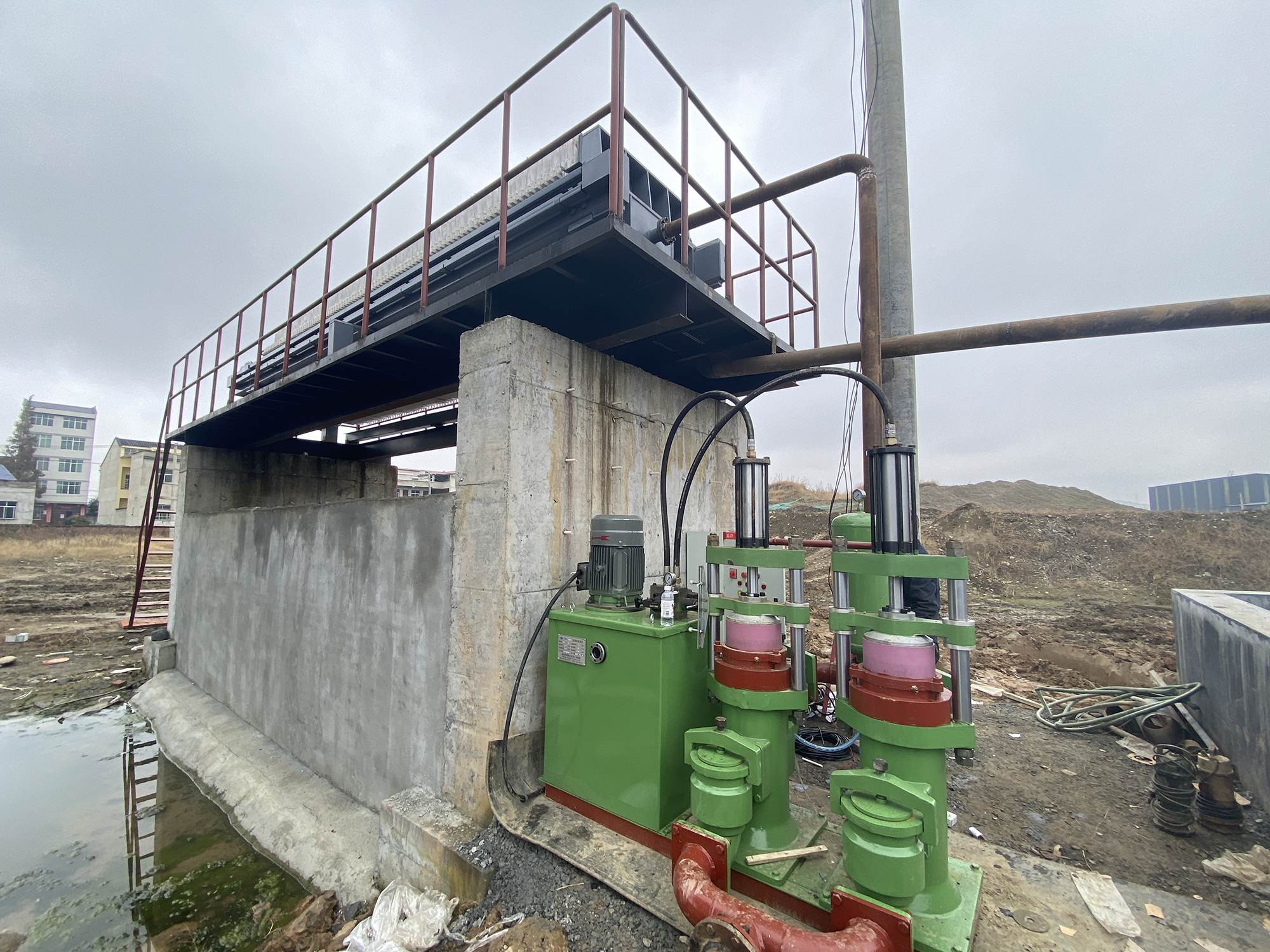 洗沙廠300平方壓濾機及壓濾機柱塞泵客戶案例 洗沙廠300平方壓濾機及壓濾機柱塞泵客戶案例